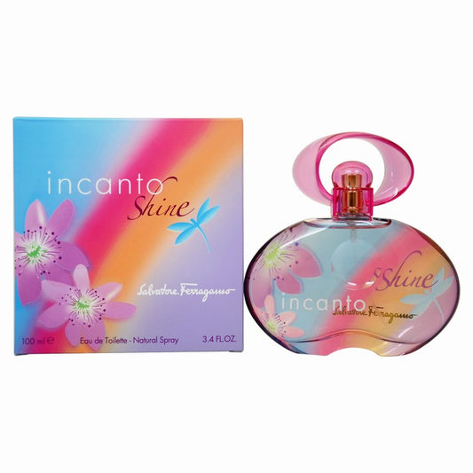 SALVATORE FERRAGAMO INCANTO SHINE (W) EDT SP 3.4oz