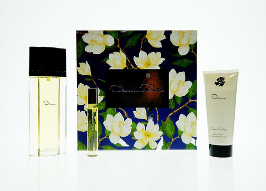 OSCAR 3PC SET (3.4oz edt sp,3.4oz Body Lotion,15ml edt sp)
