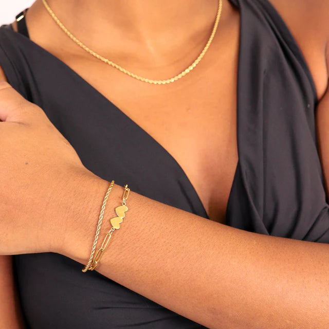 Heart Engravable Bracelet