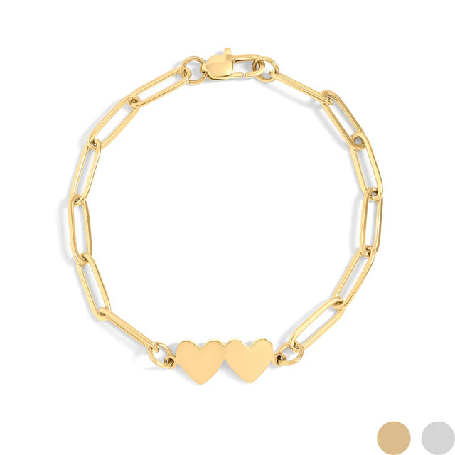 Heart Engravable Bracelet