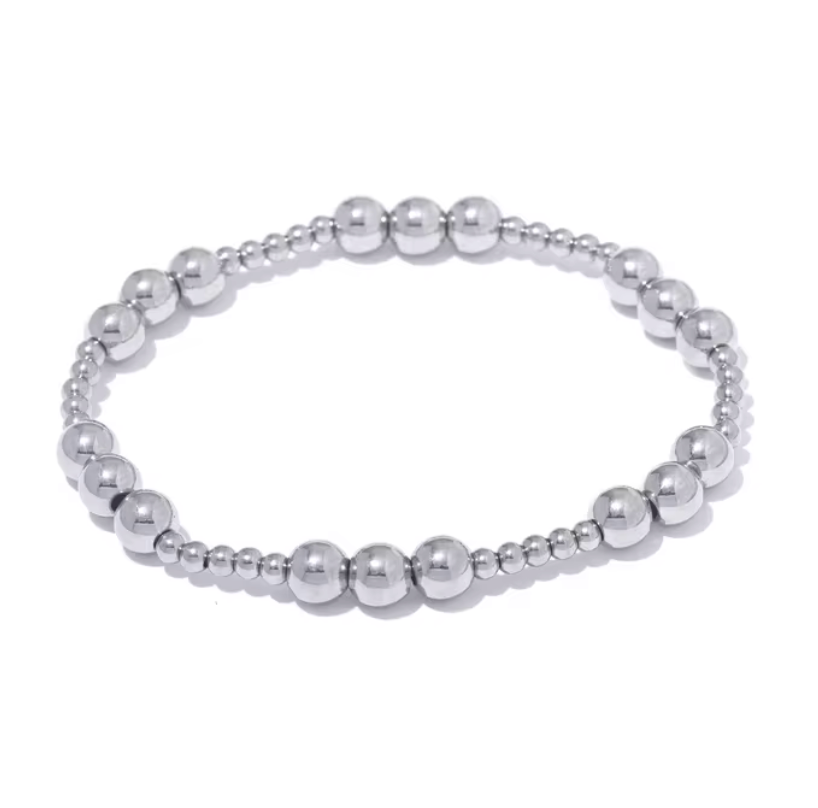 Beaded Bracelet 18K PVD