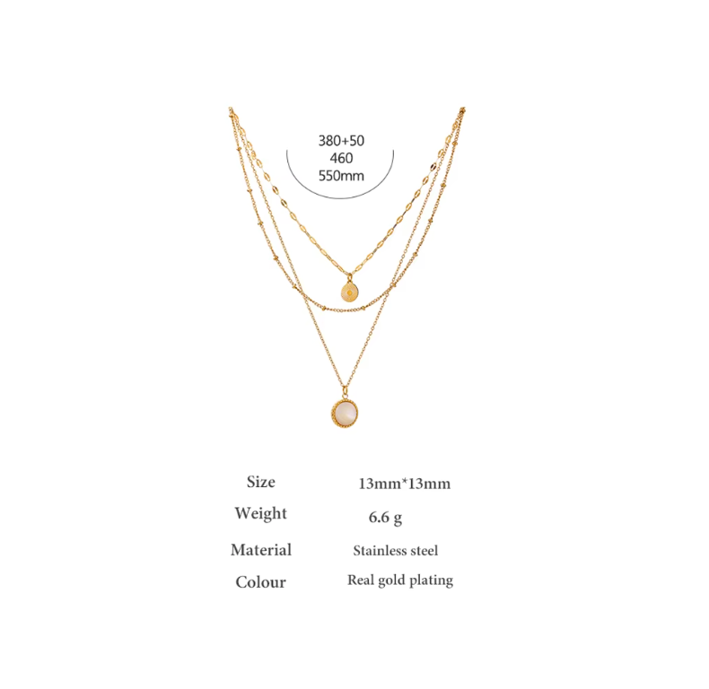 Bohemian Pendant 18K PVD