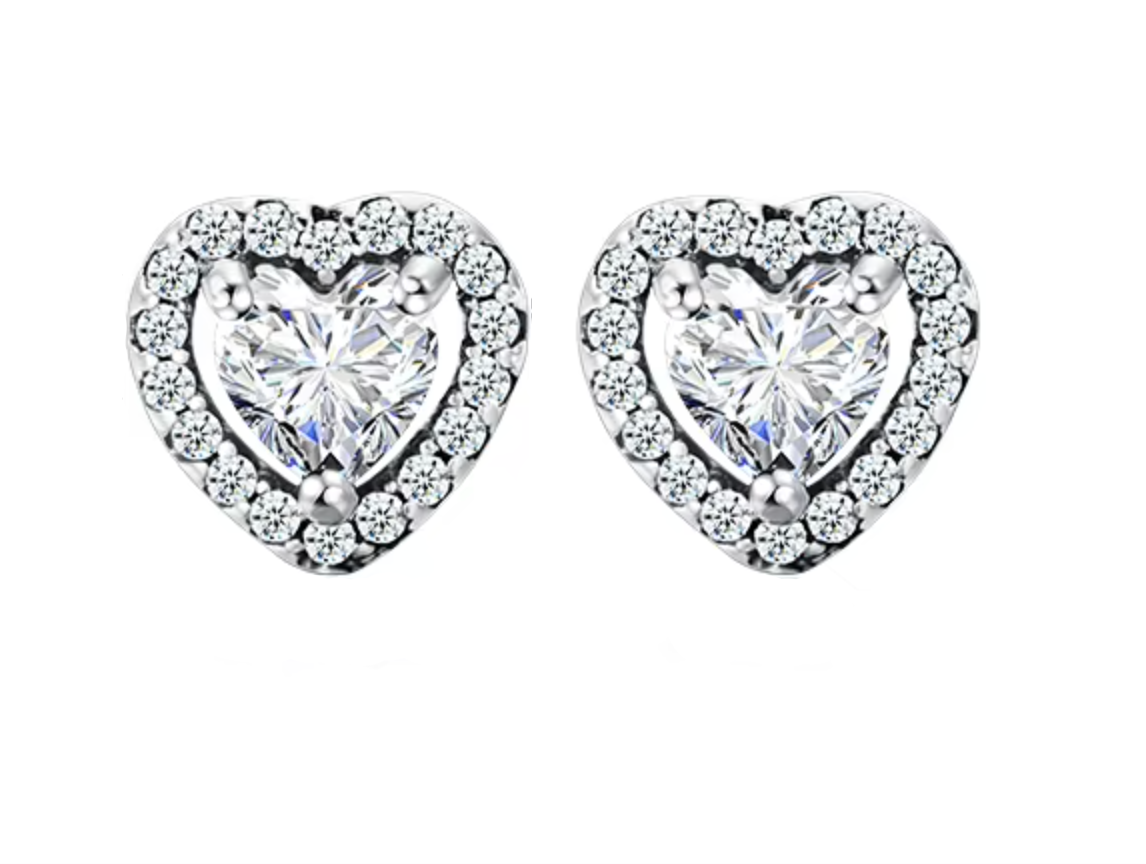 CZ Heart 925 Silver
