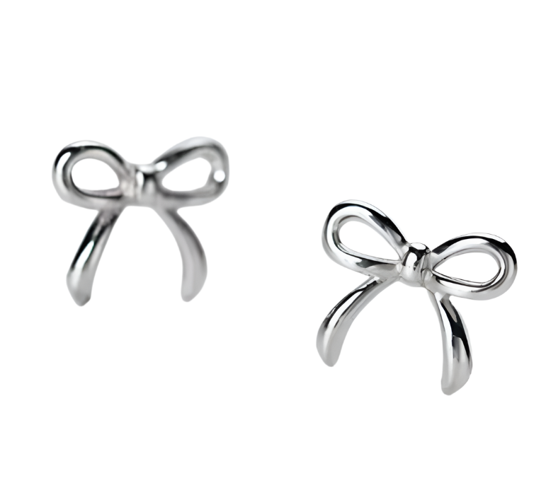 Bowknot earrings 925 Silver