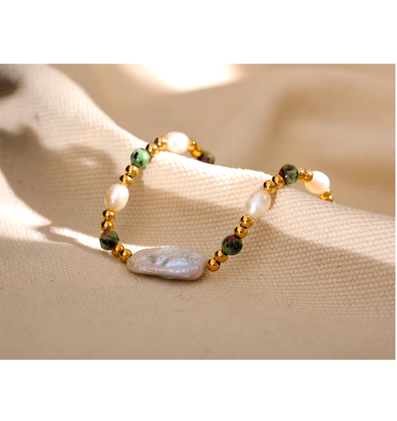 Baroque Bracelet 18K PVD