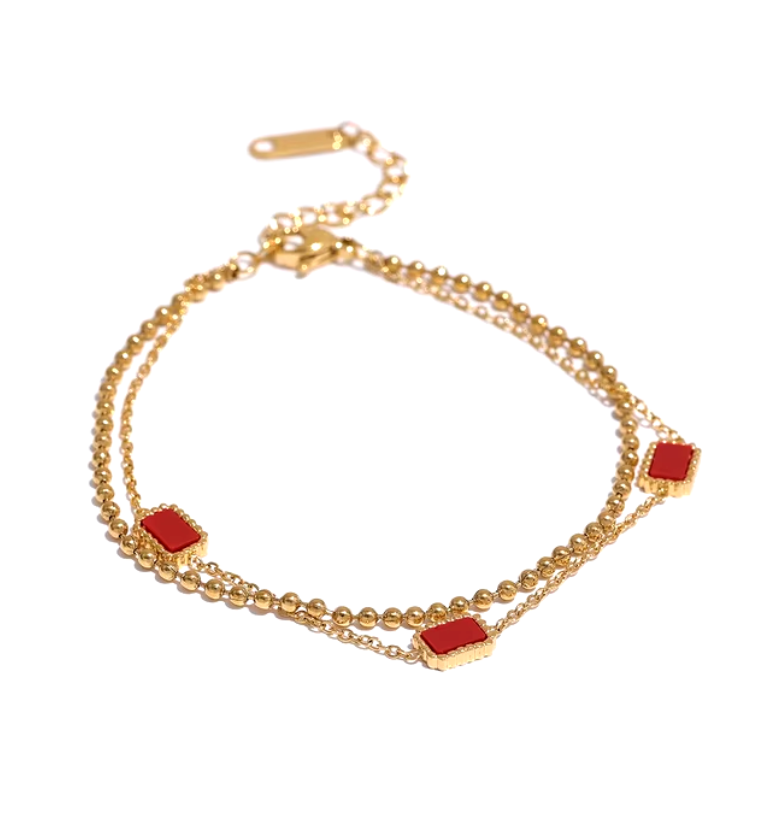 Double Bracelet 18k