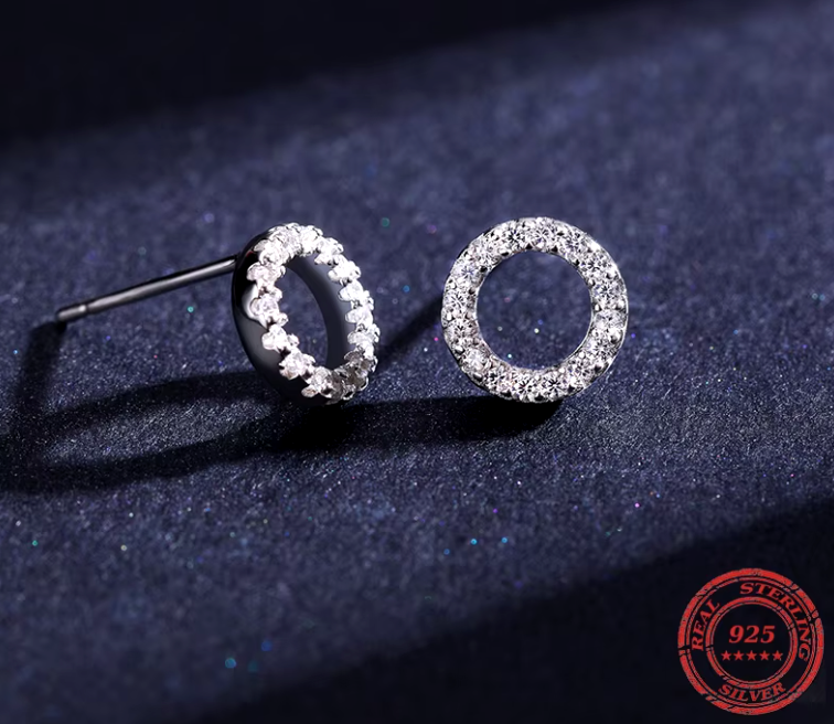 Round studs 925 Silver