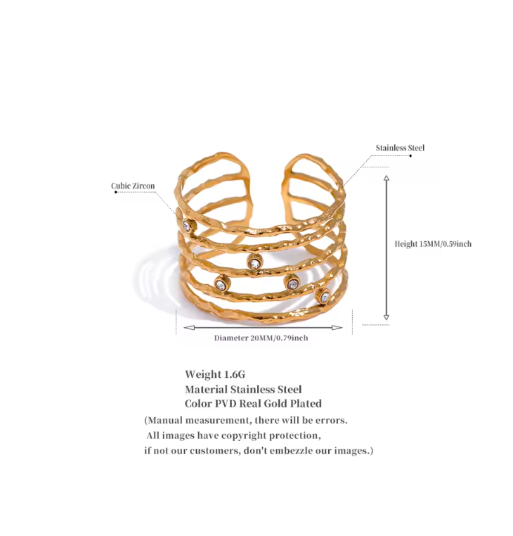 Charm Ring 18K gold
