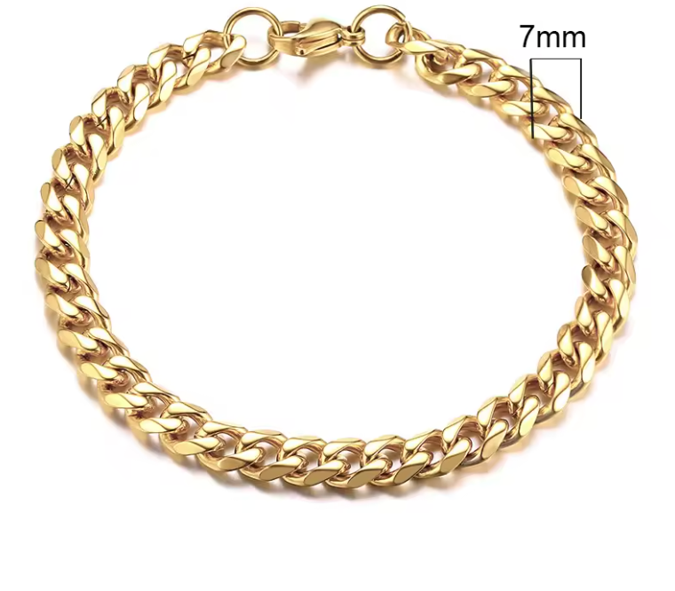 Miami Curb Chain Bracelet