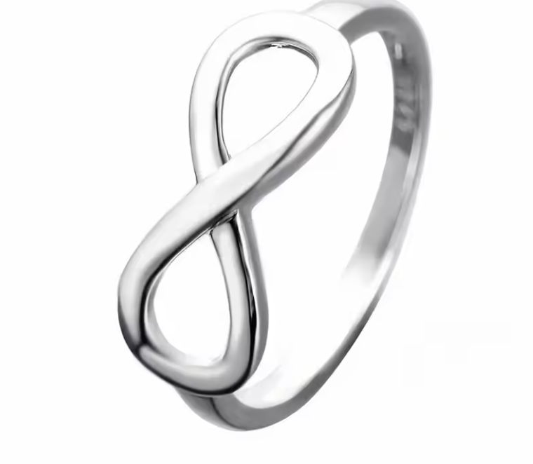 Infinity Ring 925 Silver