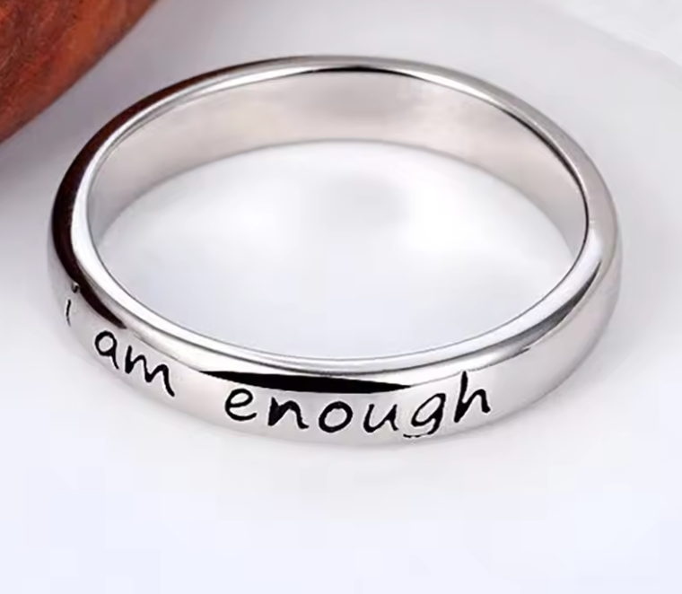 Engraved Ring 925 Silver