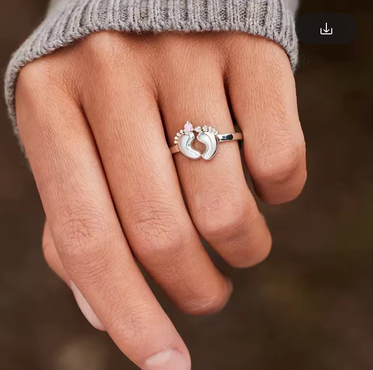Charms Ring 925 Silver