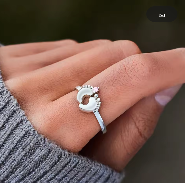 Charms Ring 925 Silver