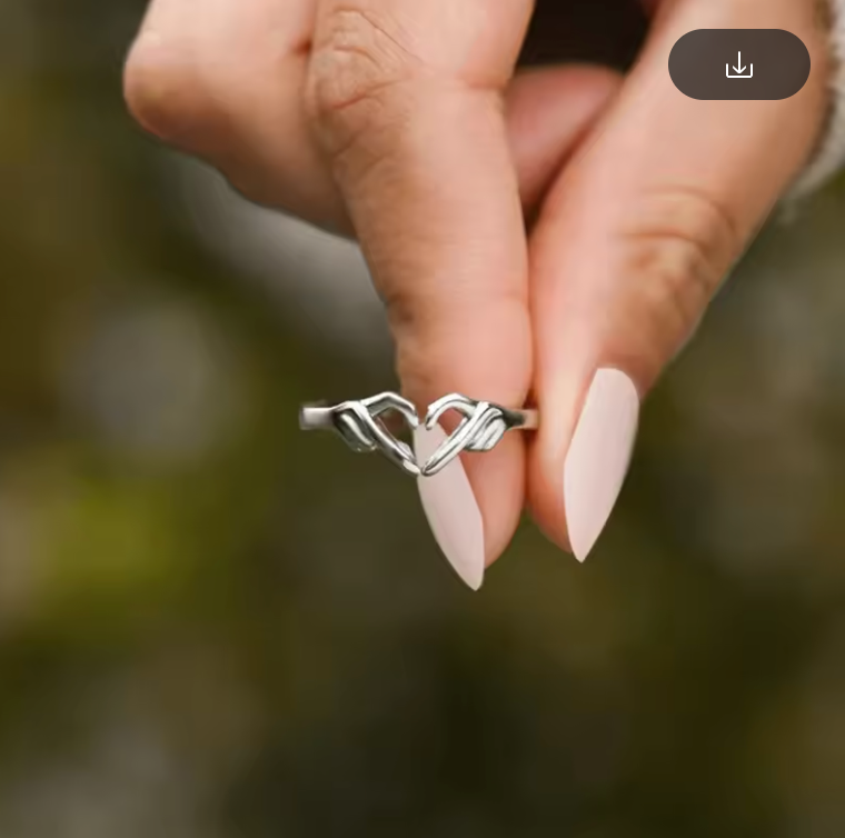 Engrave Ring 925 Silver
