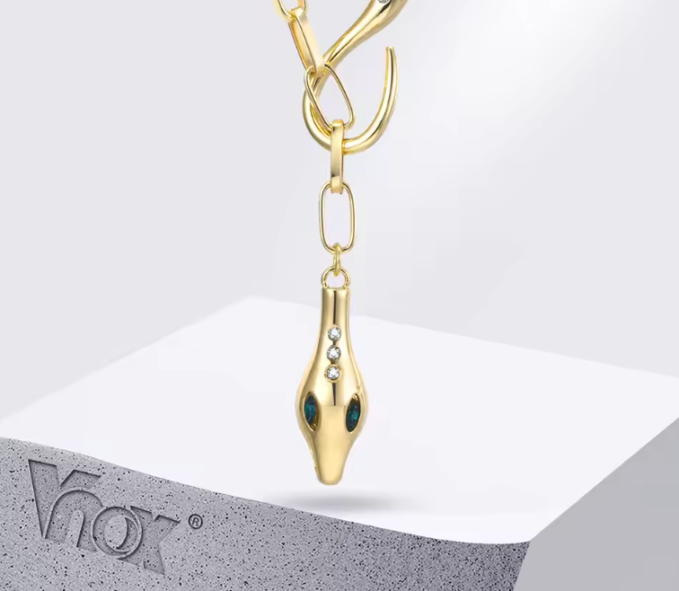 Retro Snake Necklace