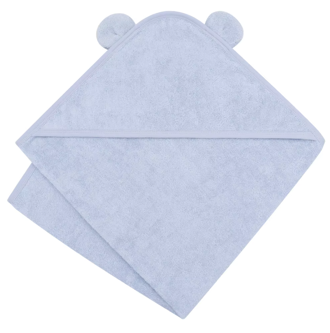 Organic Cotton Baby Hooded Towel (30x30 inch)
