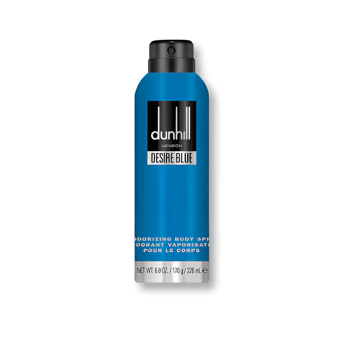 DUNHILL DESIRE BLUE LONDON (M) DEODORIZING BODY SPRAY 6.0oz