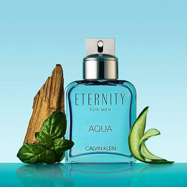 CALVIN KLEIN ETERNITY AQUA (M) EDT SP 3.4oz