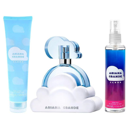 ARIANA GRANDE CLOUD (W) 3PC SET (3.4oz edp sp, 3.4oz Body Souffle, 4.0oz Body Mist)