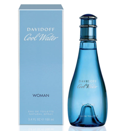 DAVIDOFF COOL WATER (W) EDT SP 3.4oz