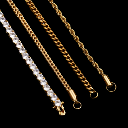 14K Gold Plated Personalized Photo Medallions Necklace For Men