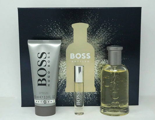 BOSS #6 (M) 3PC SET (3.3oz EDT sp, 3.3oz Shower Gel, 10ml EDT sp)