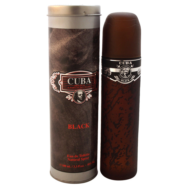 CUBA BLACK (M) EDT SP 3.4oz