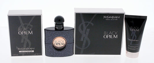 YSL OPIUM BLACK (W) 2PC SET(1.6oz edp sp, 1.6oz body lotion)