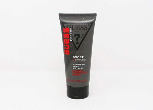 GUESS EFFECT BOOST (M) 6.7oz Hair&Body Wash With Caffeine