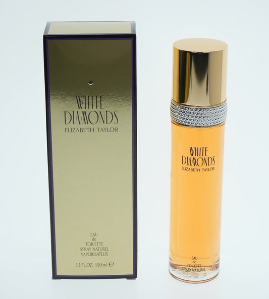 ELIZABETH TAYLOR WHITE DIAMOND (W) EDT SP 3.3oz