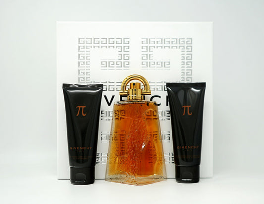 GIVENCHY PI (M)3PC SET(3.3oz edt sp,2.5oz A/S Balm,2.5oz All Over Shampoo)