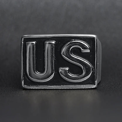 "US" Insignia Signet Ring