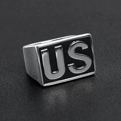 "US" Insignia Signet Ring