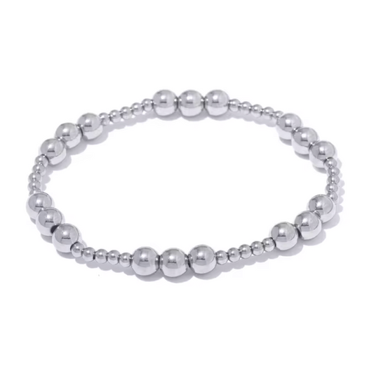 Beaded Bracelet 18K PVD