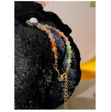 Pearl bracelet 18K PVD