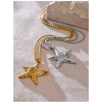 Starfish Pendant 18K PVD