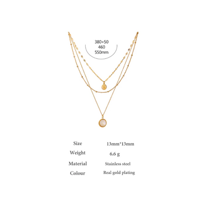 Bohemian Pendant 18K PVD