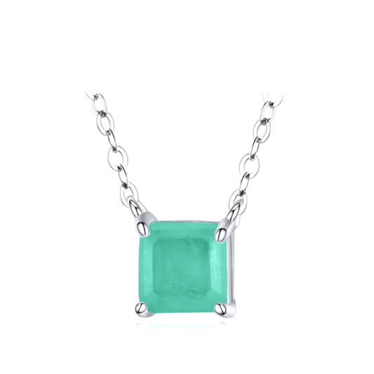 Tourmaline Necklace 925 Silver