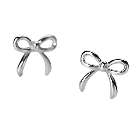 Bowknot earrings 925 Silver