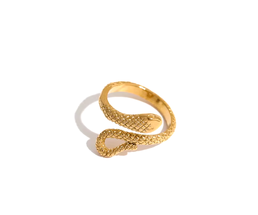 Snake Ring 18K PVD