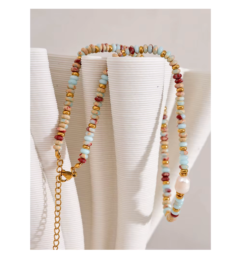 Pearl Necklace 18k