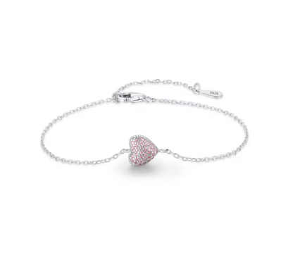 Pink Bracelet 925 Silver