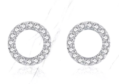 Round studs 925 Silver