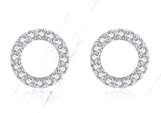 Round studs 925 Silver