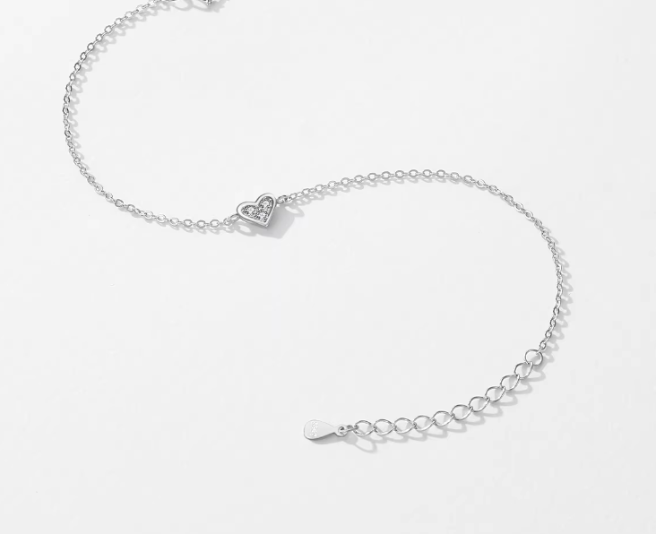 Heart Bracelet 925 Silver