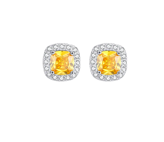Yellow Stud 925 Silver