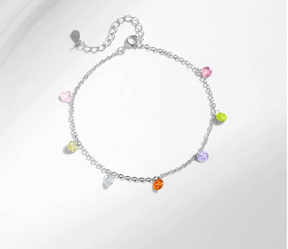 Colorful Bracelet 925 Silver