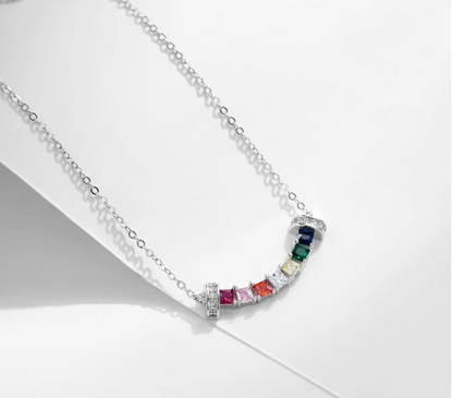 Rainbow Bracelet 925 Silver