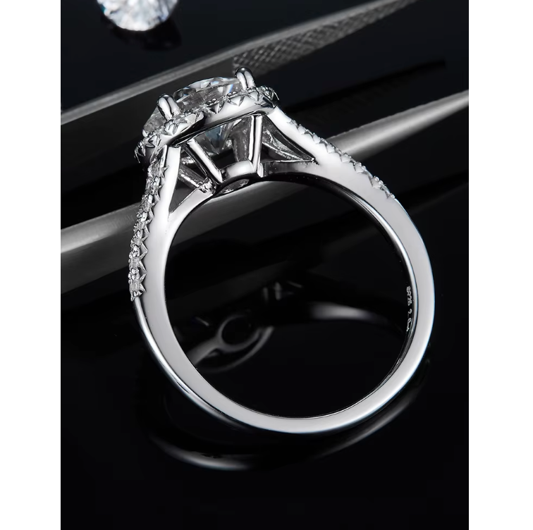 Annive 925 Silver Moissanite