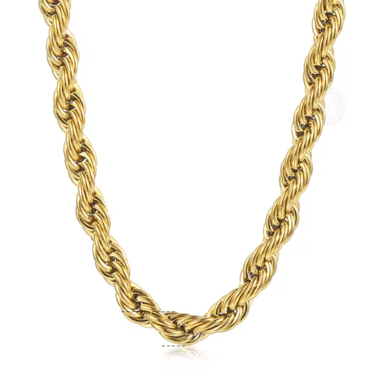 Rope Chain Stainless Steel